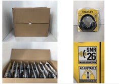 2 X BOXES OF STANLEY - PASSIVE EARMUFF SY345C EU (4859F)12-PACK PER BOX