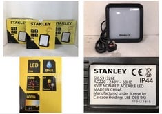 3 X STANLEY SXLS31326E RECHARGEABLE FOLDING WORKLIGHT 35W