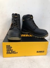 DEWALT INDUSTRIAL FOOTWEAR STEEL TOE STEEL PLATE BOOTS TITANIUM BLACK SIZE 11