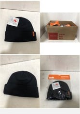 BOX OF APPROX 23 X SCRUFFS HARDWEAR TRADE THINSULATE BEANIE BLACK