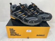 DEWALT STEEL TOE CAP CUTTER SAFETY BOOTS IN BLACK SIZE 9