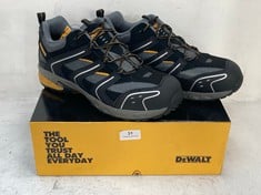 DEWALT STEEL TOE CAP CUTTER SAFETY SHOES IN BLACK SIZE 11