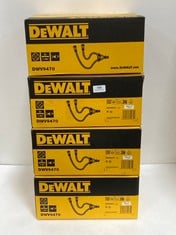 4 X DEWALT DWV 9470 Y-SHAPE SUCTION CONNECTION TOTAL RRP- £395.96