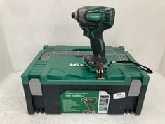 HIKOKI 18V CORDLESS IMPACT DRIVER WH 18DBDL2 RRP- £132