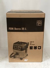 FEIN DUSTEX 25L CLASS DUST EXTRACTOR / VACUUM CLEANER - 92035223240 - RRP £275