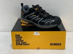 DEWALT INDUSTRIAL FOOTWEAR STEEL TOE TRAINERS CUTTER BLACK SIZE 8