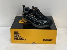 DEWALT INDUSTRIAL FOOTWEAR STEEL TOE TRAINERS CUTTER BLACK SIZE 5