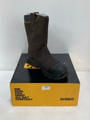 DEWALT INDUSTRIAL FOOTWEAR COMPOSITE TOE, COMPOSITE PLATE WELLIES MILLINGTON BROWN SIZE 6