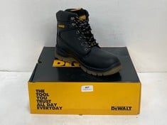 DEWALT INDUSTRIAL FOOTWEAR STEEL TOE STEEL PLATE BOOTS TITANIUM BLACK SIZE 8