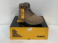 DEWALT INDUSTRIAL FOOTWEAR STEEL TOE COMP PLATE BOOTS LIMA STONE SIZE 7