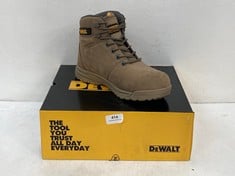 DEWALT INDUSTRIAL FOOTWEAR STEEL TOE COMP PLATE BOOTS LIMA STONE SIZE 7