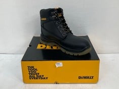 DEWALT INDUSTRIAL FOOTWEAR STEEL TOE STEEL PLATE BOOTS TITANIUM BLACK SIZE 7