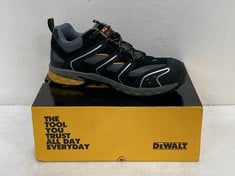 DEWALT INDUSTRIAL FOOTWEAR STEEL TOE TRAINERS CUTTER BLACK SIZE 9