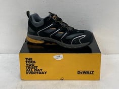 DEWALT INDUSTRIAL FOOTWEAR STEEL TOE TRAINERS CUTTER BLACK SIZE 9