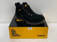 DEWALT INDUSTRIAL FOOTWEAR STEEL TOE STEEL PLATE BOOTS CHALLENGER BLACK SIZE 10