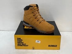 DEWALT INDUSTRIAL FOOTWEAR STEEL TOE BOOTS CARLISLE HONEY SIZE 11