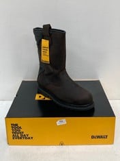 DEWALT INDUSTRIAL FOOTWEAR STEEL TOE STEEL PLATE BOOTS RIGGER BROWN SIZE 11