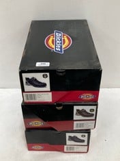 3 X DICKIES TIBERS STEEL TOE CAP SAFETY TRAINERS (2 X IN BLACK / 1 X IN BROWN) SIZE 11 - TOTAL LOT RRP £180