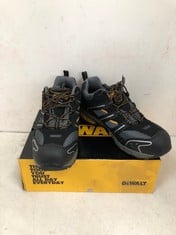 DEWALT INDUSTRIAL FOOTWEAR STEEL TOE TRAINERS CUTTER BLACK SIZE 12