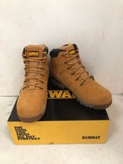 DEWALT INDUSTRIAL FOOTWEAR STEEL TOE BOOTS CARLISLE HONEY SIZE 11