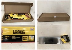 STANLEY FATMAX 14" BACKSAW 13TPI UNIVERSAL 4PCS