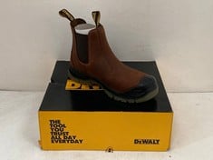 DEWALT STEEL TOE CAP AND PLATE NITROGEN SAFETY BOOTS IN BISON BROWN SIZE 7