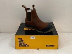 DEWALT STEEL TOE CAP AND PLATE NITROGEN SAFETY BOOTS IN BISON BROWN SIZE 7