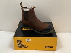 DEWALT STEEL TOE CAP AND PLATE NITROGEN SAFETY BOOTS IN BISON BROWN SIZE 10