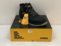 DEWALT STEEL TOE CAP AND PLATE LASER SAFETY BOOTS IN BLACK SIZE 10