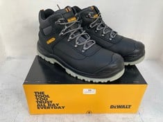 DEWALT STEEL TOE CAP AND PLATE LASER SAFETY BOOTS IN BLACK SIZE 11