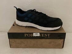 SOLID GEAR SG80118 HAZE MARS SAFETY TRAINERS IN BLACK SIZE 13 TO INCLUDE PORTWEST TOVE SAFETY TRAINERS IN BLACK / BLUE SIZE 12