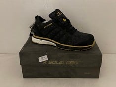 SOLID GEAR SG76004 SAFETY TRAINERS IN BLACK SIZE 7 - RRP £140