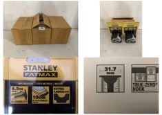 3 X BOXES OF STANLEY FATMAX TAPE MEASURES