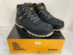 DEWALT STEEL TOE CAP AND PLATE LASER SAFETY BOOTS IN BLACK SIZE 11