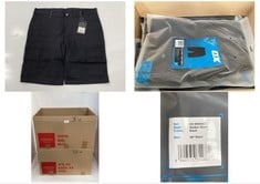 2 X BOXES OF OX WORKER SHORTS IN BLACK - SIZE 38