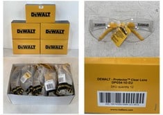 5 X BOXES OF 12 X DEWALT PROTECTOR CLEAR LENS - DPG54-1D