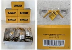 5 X BOXES OF 12 X DEWALT PROTECTOR CLEAR LENS - DPG54-1D