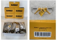 5 X BOXES OF 12 X DEWALT PROTECTOR CLEAR LENS - DPG54-1D