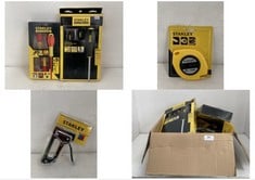 BOX OF MIXED TOOLS TO INCLUDE STANLEY FATMAX SCREWDRIVER SET