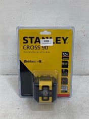 STANLEY CROSS 90 CROSS LINE LASER + 90" VERTICAL BEAM