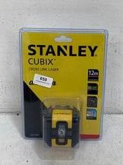 STANLEY CUBIX CROSS LINE LASER (12MSTHT77498-1)- RRP £57