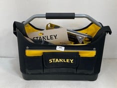 STANLEY 16" TOOL BAG TO INCLUDE ASSORTED STANLEY TOOLS