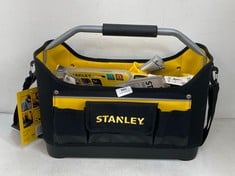 STANLEY 16" TOOL BAG TO INCLUDE ASSORTED STANLEY TOOLS