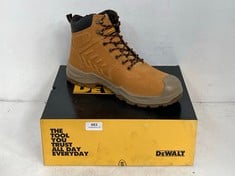 DEWALT MENTOR HONEY SAFETY BOOTS DWF50269-103- SIZE UK 11- RRP £55