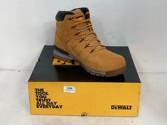 DEWALT CARLISLE HONEY STEEL TOE SAFETY BOOTS- SIZE UK 10- RRP £55