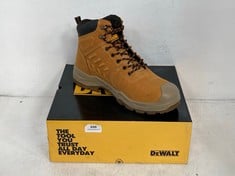 DEWALT MENTOR HONEY SAFETY BOOTS DWF50269-103- SIZE UK 9 - RRP £55