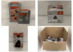 BOX OF ASSORTED TOOLS TO INCLUDE FEIN ORIGINAL FEIN - ITEM NO. 63717109013