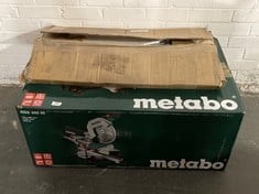 METABO KGS 305 M 110 X 305 MM SLIDING MITRE SAW TO INCLUDE SEALEY MOT TOOL BOARD WITH TOOLS - TOTAL RRP £662 (18+ ONLY)