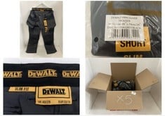 5 X MIXED WORK TROUSERS TO INCLUDE DEWALT VANCOUVER WORK TROUSER IN SIZE W 40" L 29" IN COLOUR GREY/BLACK