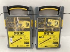 2 X SPECTRE ADVANCED MULTI-PURPOSE WOOD SCREWS 1100